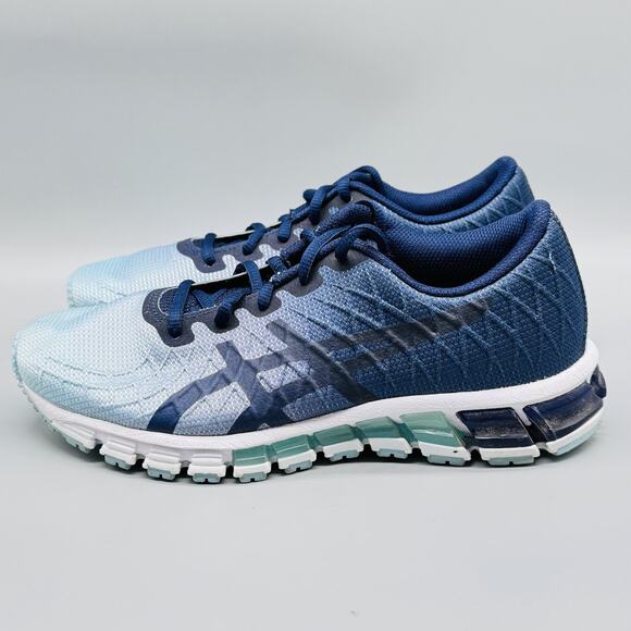 Asics Shoes Womens 7.5 Navy Blue GEL Quantum 180 4 Athletic Running Sneakers - Picture 5 of 13